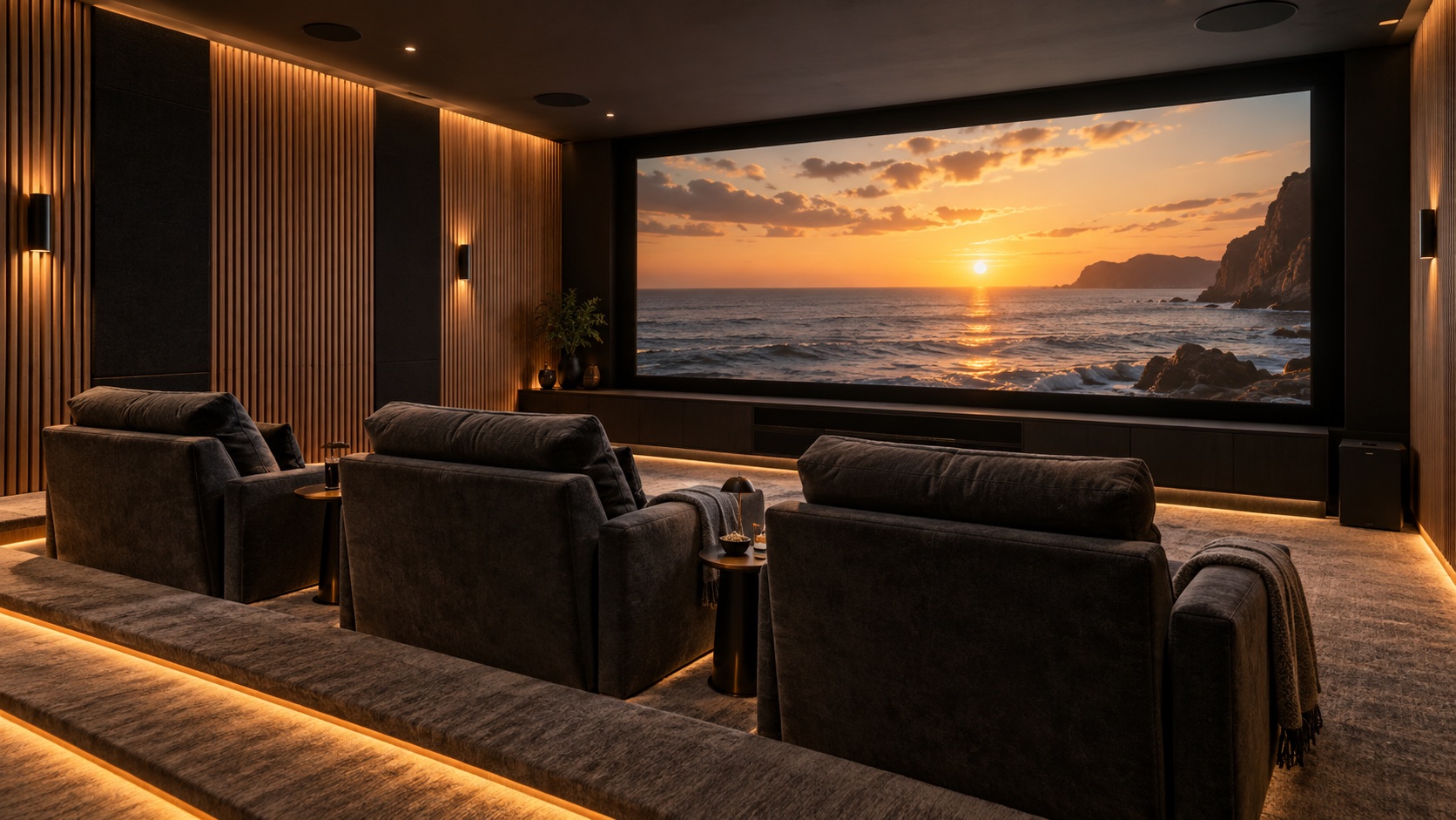 Private cinema concept